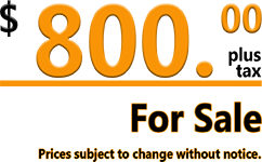 $800.00